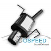 (BOSPEED)博速改裝排氣管榮威 550原裝位內壓鼓