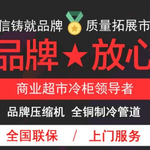 臥式島柜冰柜商用冷柜冷藏展示柜冷凍展柜頂開式玻璃門陳列柜銅管